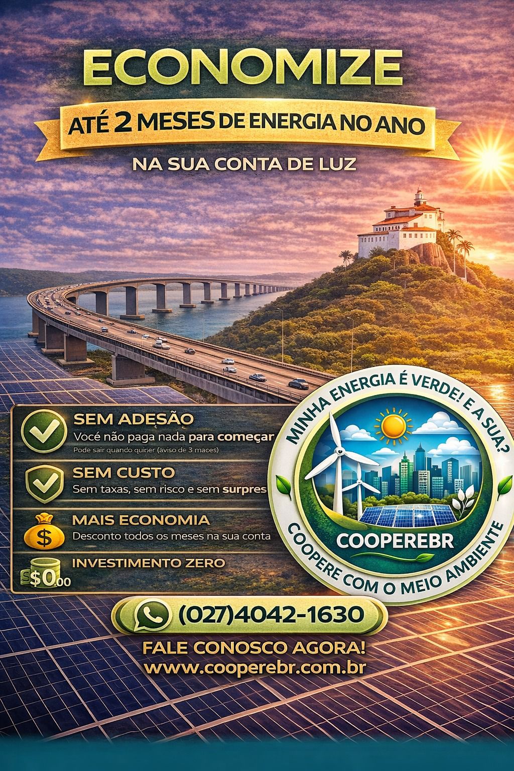 Vantagens COOPERE-BR