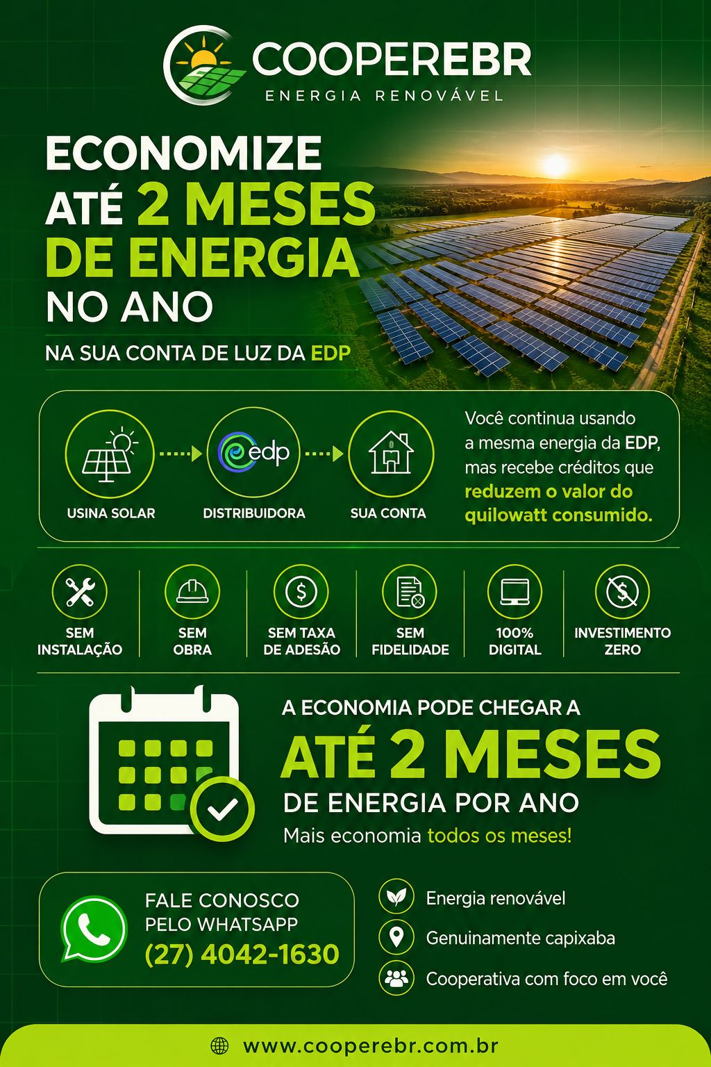 Mais economia — COOPERE-BR